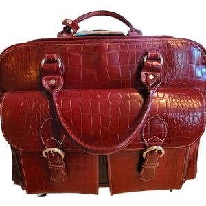 Mcklein wheeled briefcase